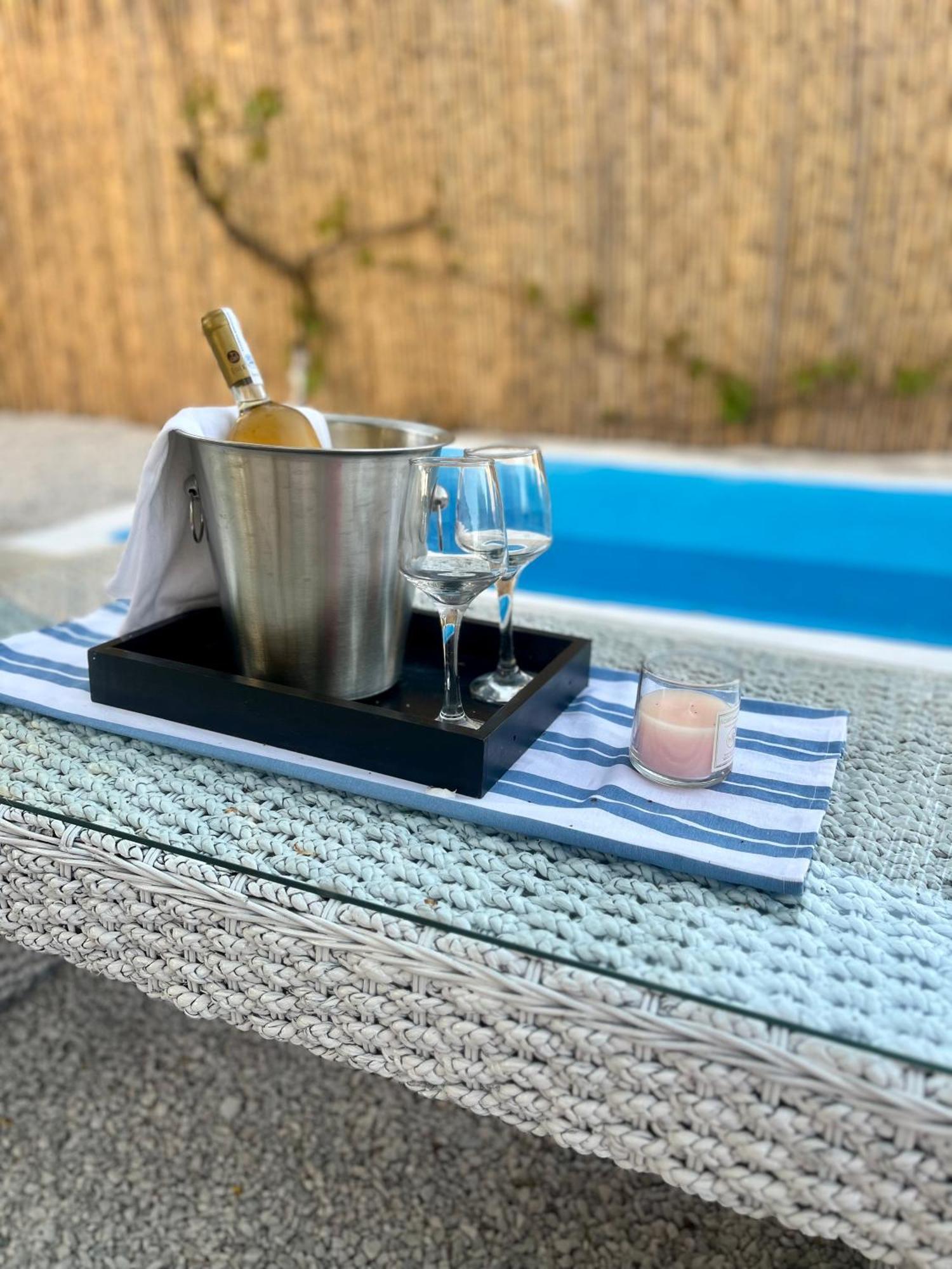 Holiday Oasis With Private Patio And Hammam-Style Bath In Chora-Pithagoreo, Samos Island Villa Pythagoreio  Luaran gambar